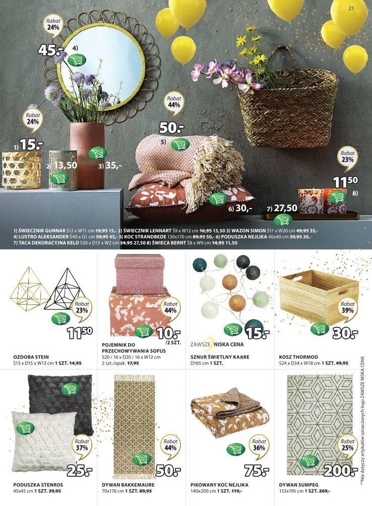 Gazetka promocyjna Jysk str. 21