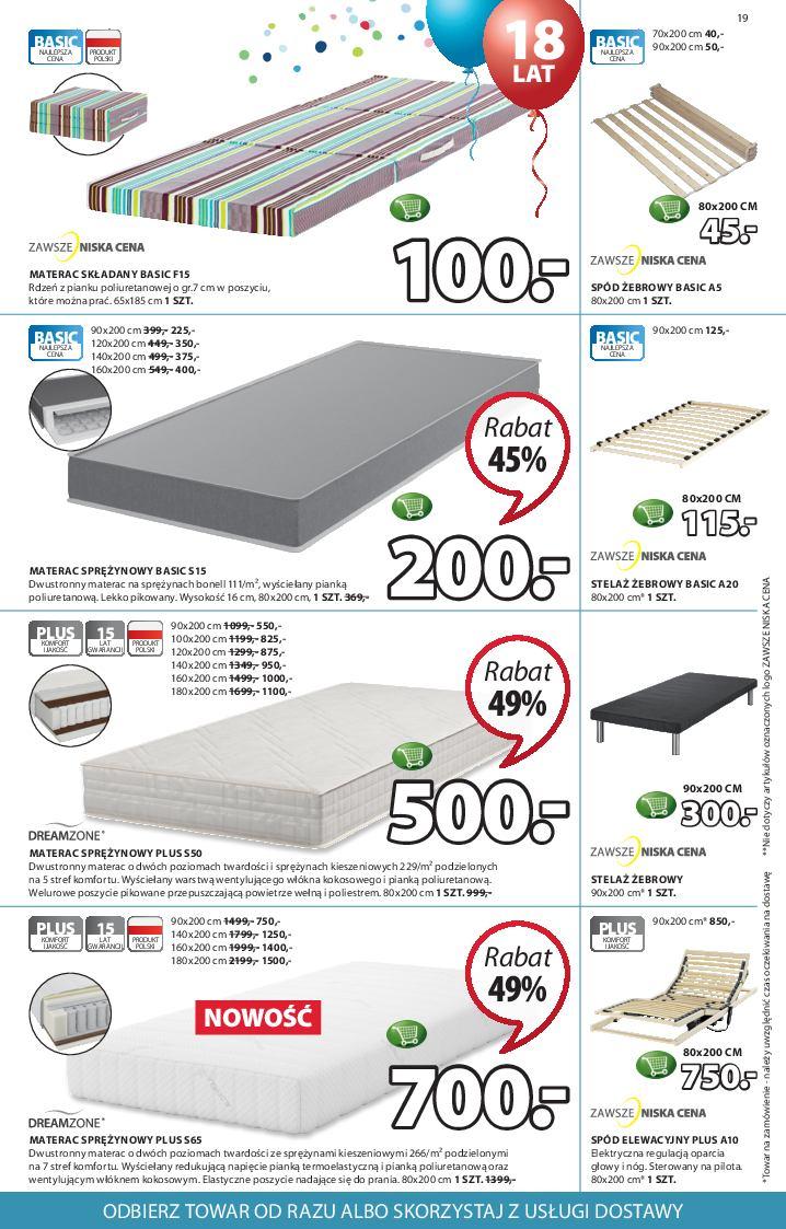 Gazetka promocyjna Jysk str. 19