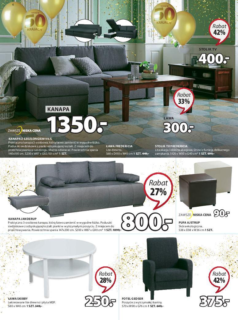 Gazetka promocyjna Jysk str. 6