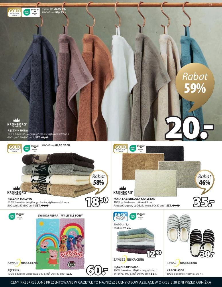 Gazetka promocyjna Jysk str. 23