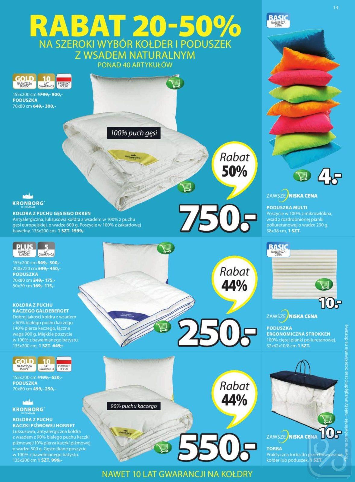 Gazetka promocyjna Jysk str. 13