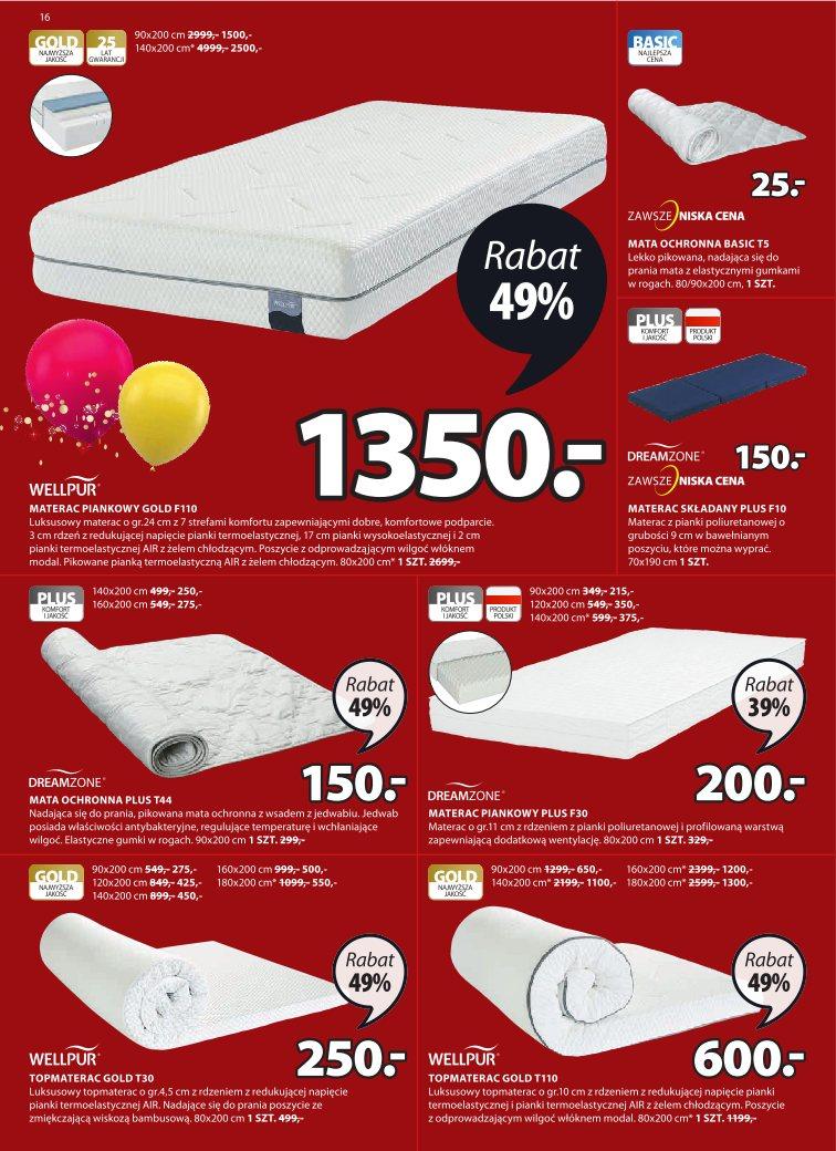 Gazetka promocyjna Jysk str. 16