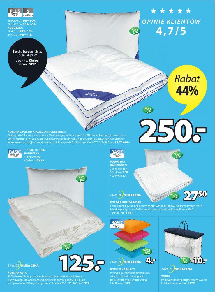Gazetka promocyjna Jysk str. 4