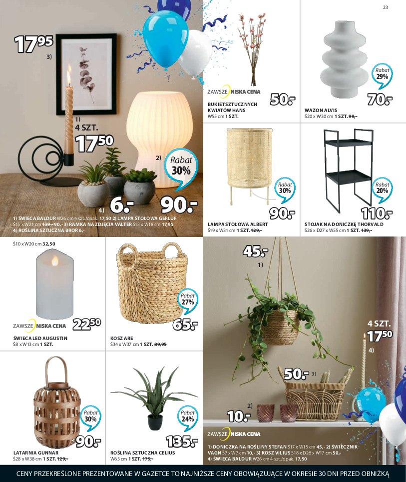 Gazetka promocyjna Jysk str. 23