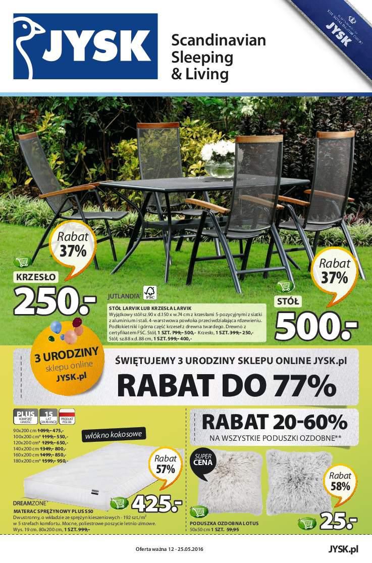 Gazetka promocyjna Jysk str. 1