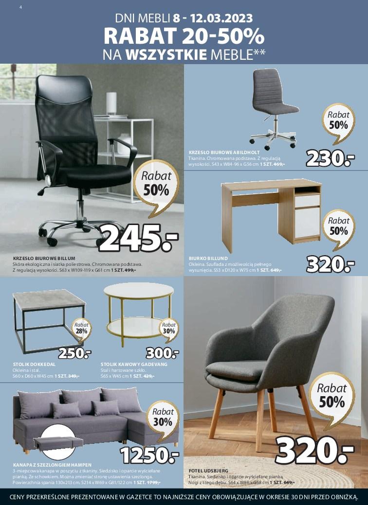 Gazetka promocyjna Jysk str. 4