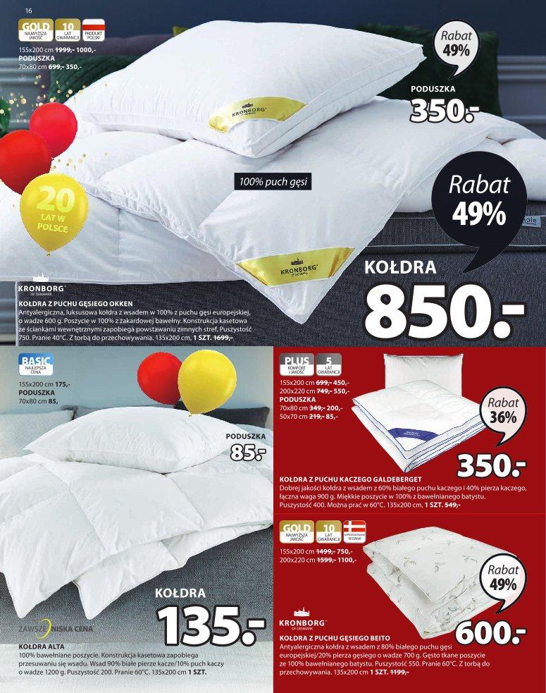 Gazetka promocyjna Jysk str. 16