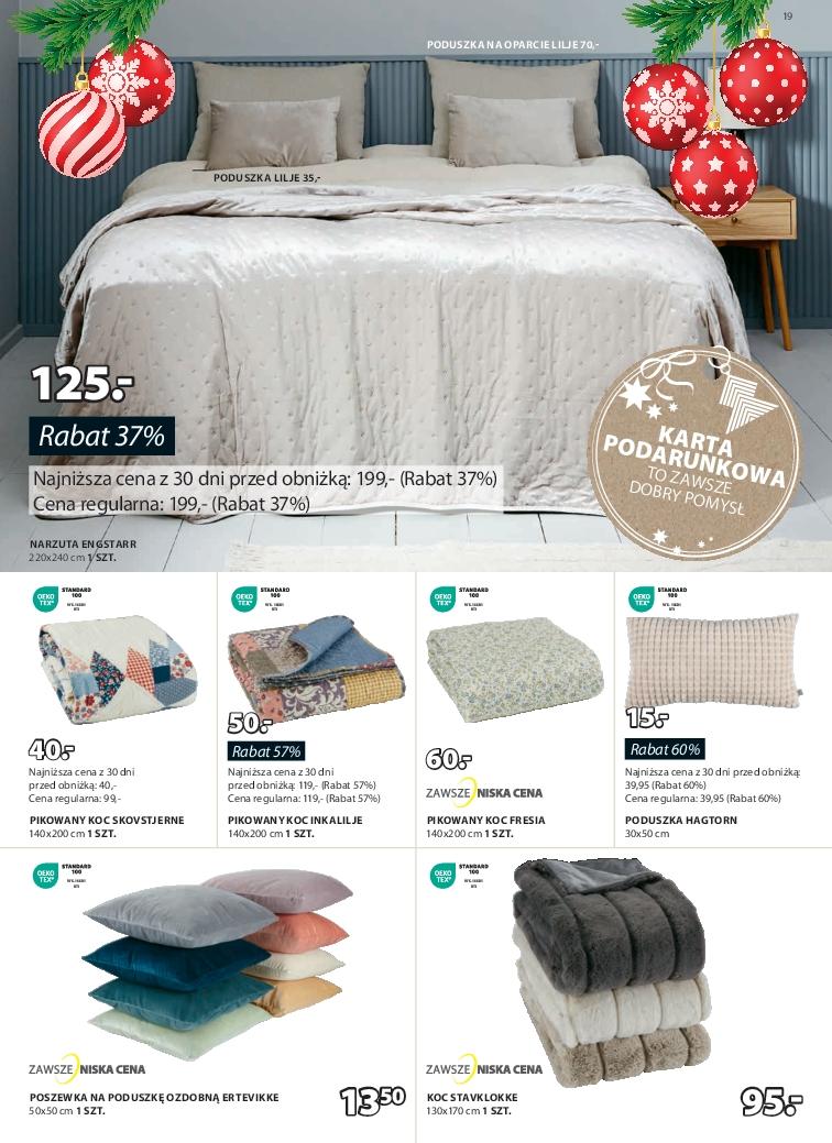 Gazetka promocyjna Jysk str. 19