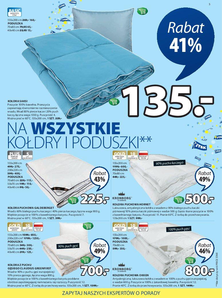 Gazetka promocyjna Jysk str. 5