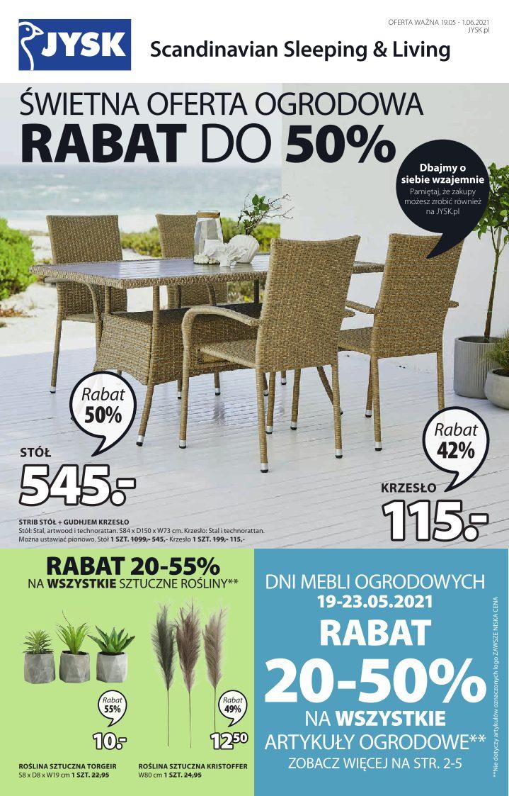 Gazetka promocyjna Jysk str. 1