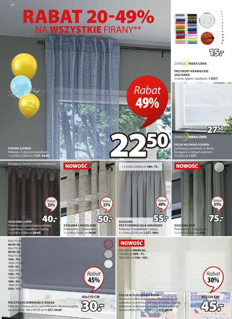 Gazetka promocyjna Jysk str. 20