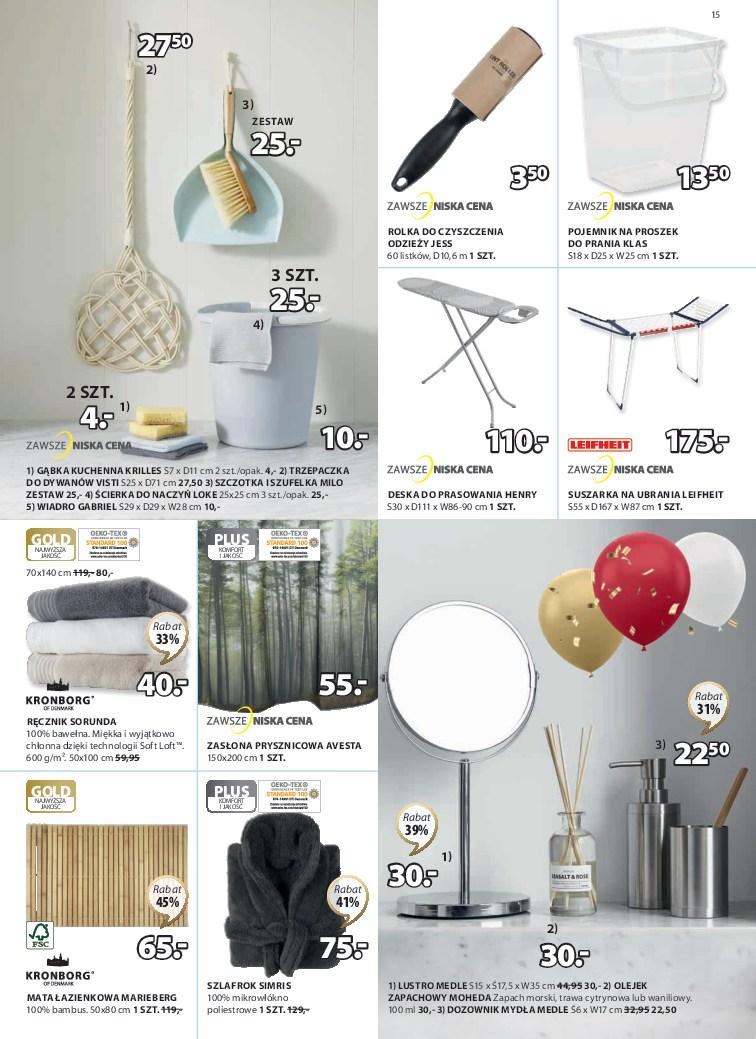 Gazetka promocyjna Jysk str. 15