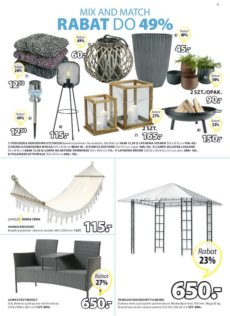 Gazetka promocyjna Jysk str. 13