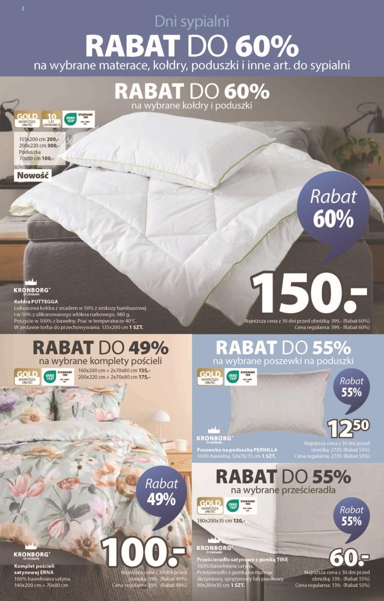 Gazetka promocyjna Jysk str. 2