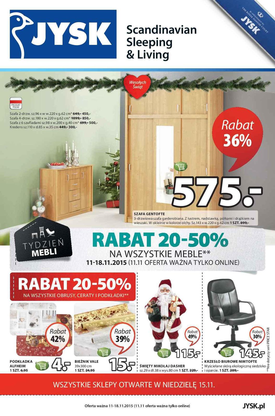 Gazetka promocyjna Jysk str. 1