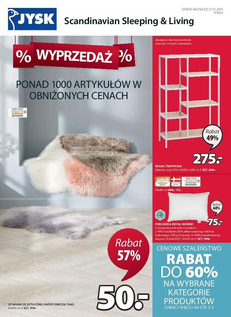 Gazetka promocyjna Jysk str. 1
