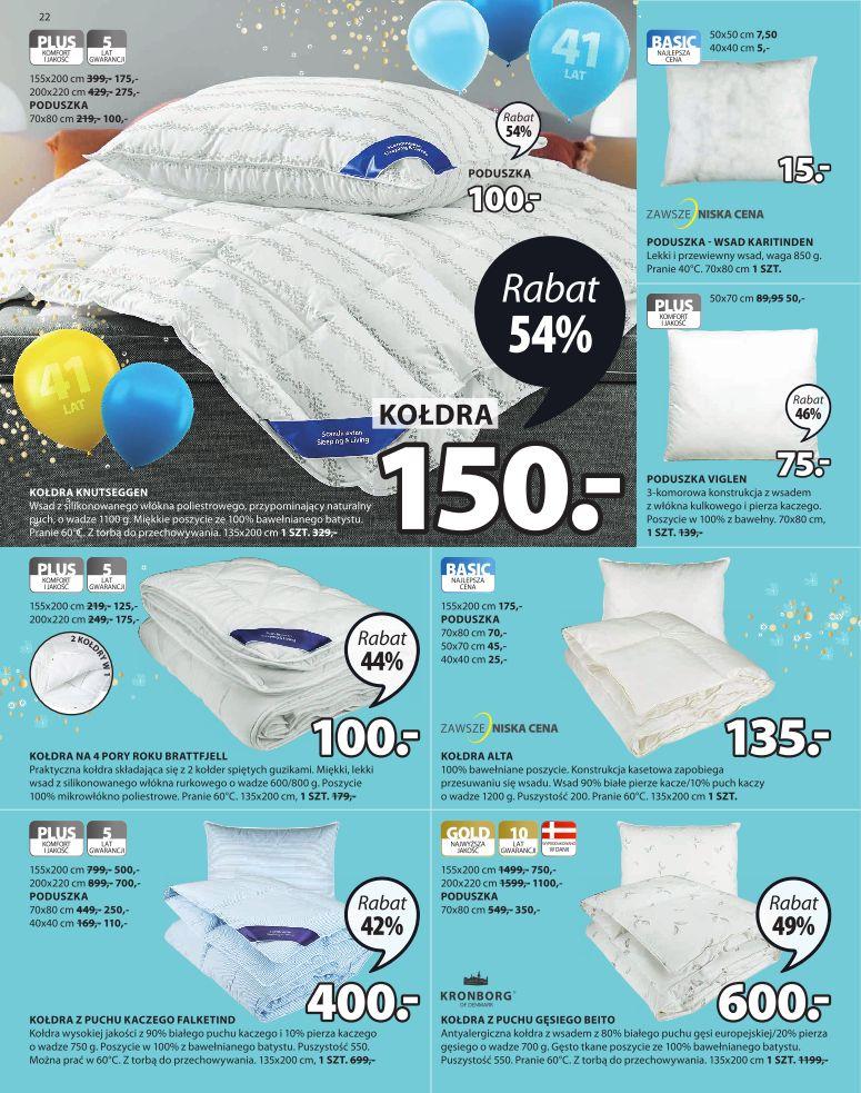 Gazetka promocyjna Jysk str. 22