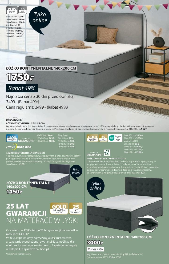 Gazetka promocyjna Jysk str. 4