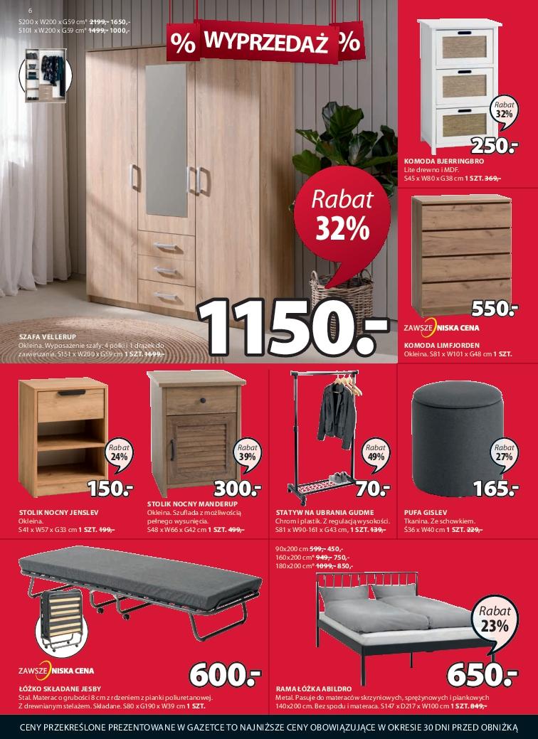 Gazetka promocyjna Jysk str. 6