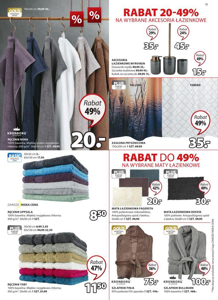 Gazetka promocyjna Jysk str. 19