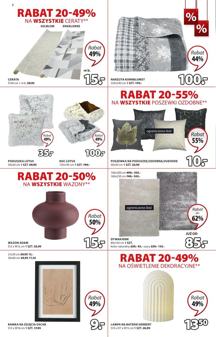 Gazetka promocyjna Jysk str. 8