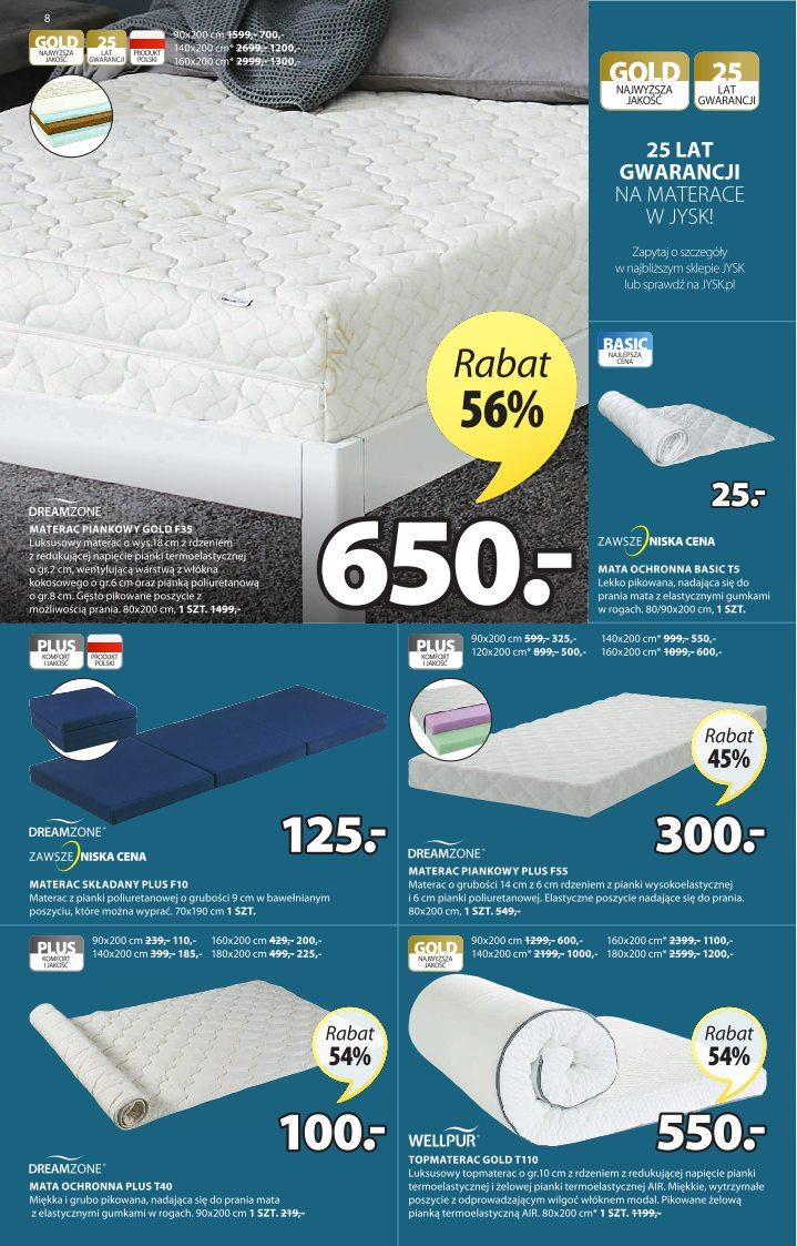 Gazetka promocyjna Jysk str. 8