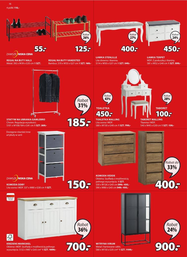 Gazetka promocyjna Jysk str. 16