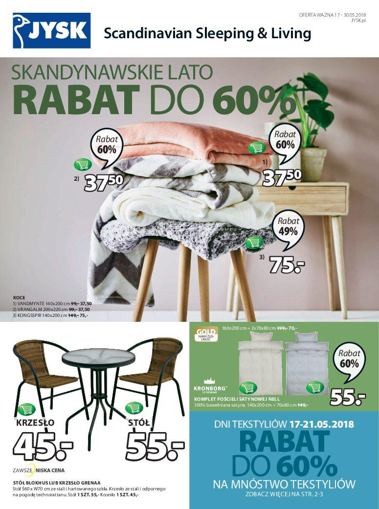 Gazetka promocyjna Jysk str. 1