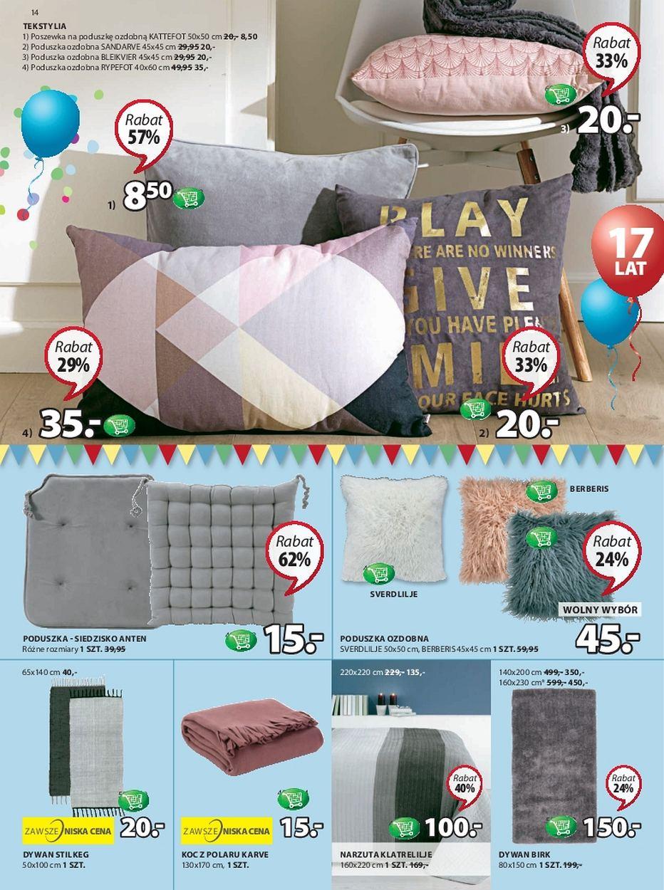 Gazetka promocyjna Jysk str. 14