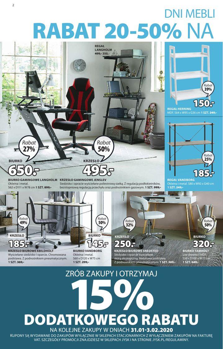 Gazetka promocyjna Jysk str. 2