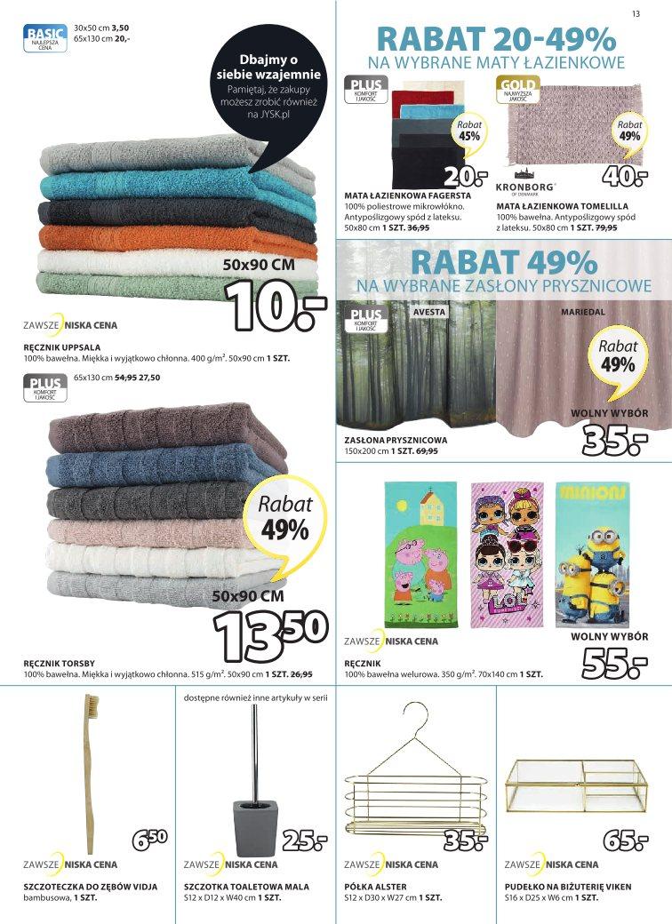 Gazetka promocyjna Jysk str. 13