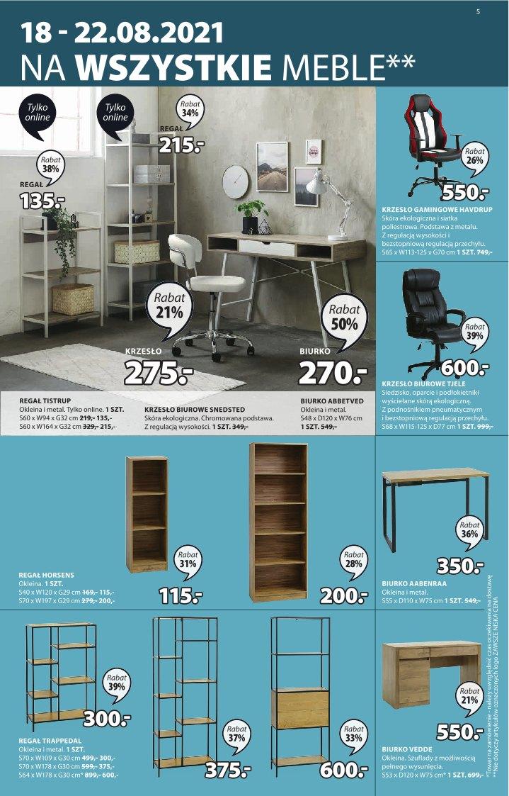 Gazetka promocyjna Jysk str. 5