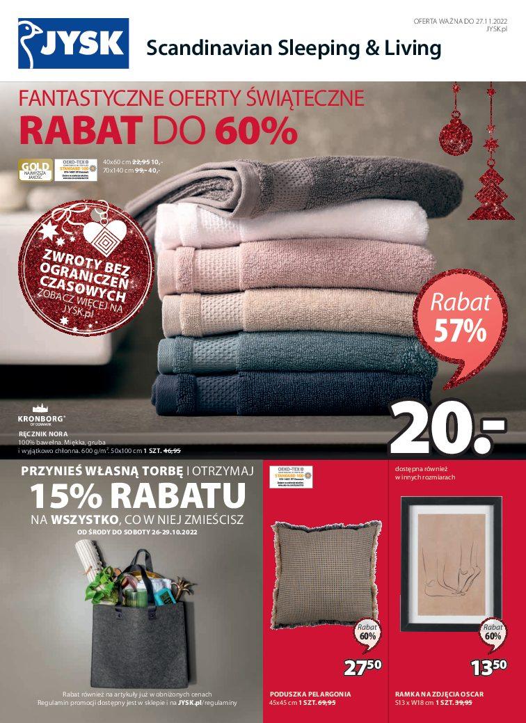 Gazetka promocyjna Jysk str. 1