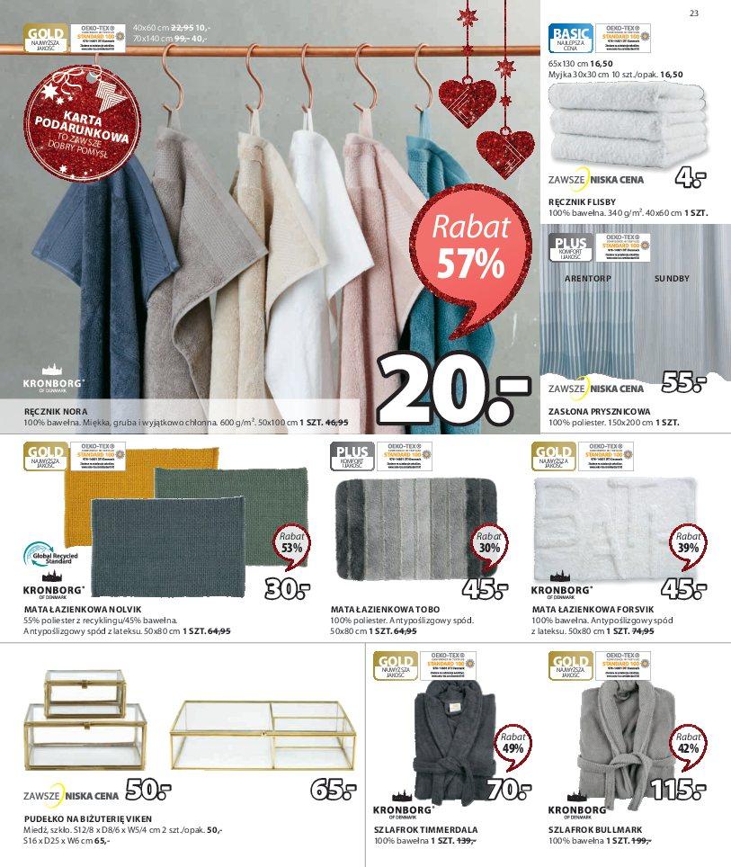 Gazetka promocyjna Jysk str. 23