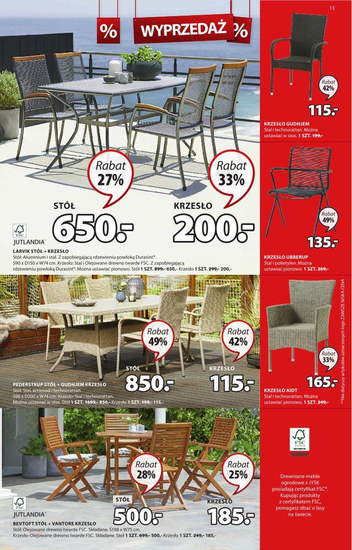 Gazetka promocyjna Jysk str. 13
