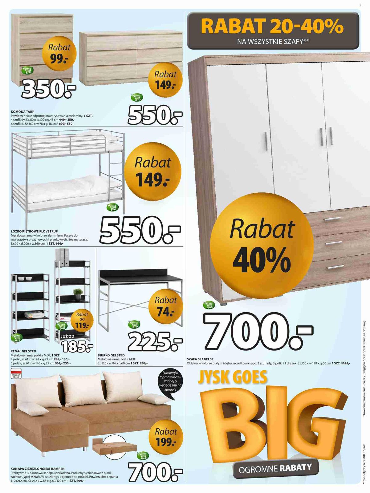 Gazetka promocyjna Jysk str. 3