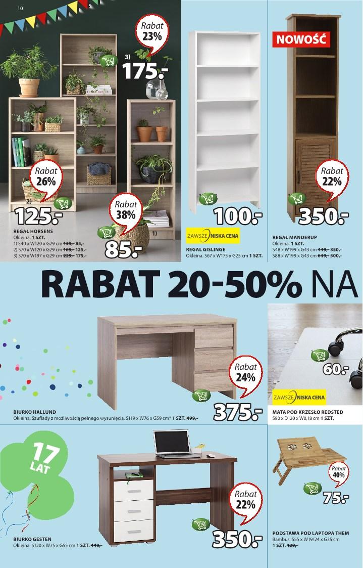 Gazetka promocyjna Jysk str. 10