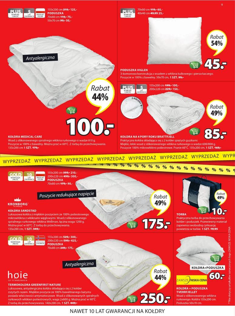 Gazetka promocyjna Jysk str. 9