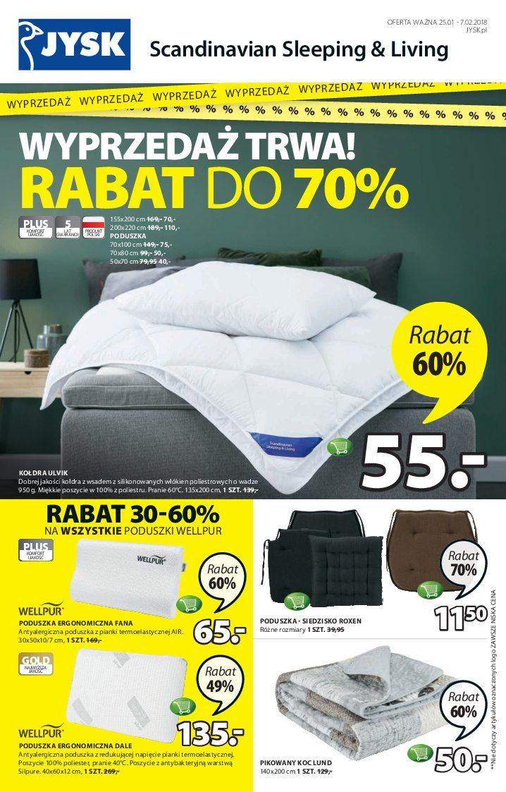 Gazetka promocyjna Jysk str. 1