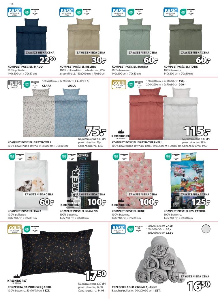 Gazetka promocyjna Jysk str. 12