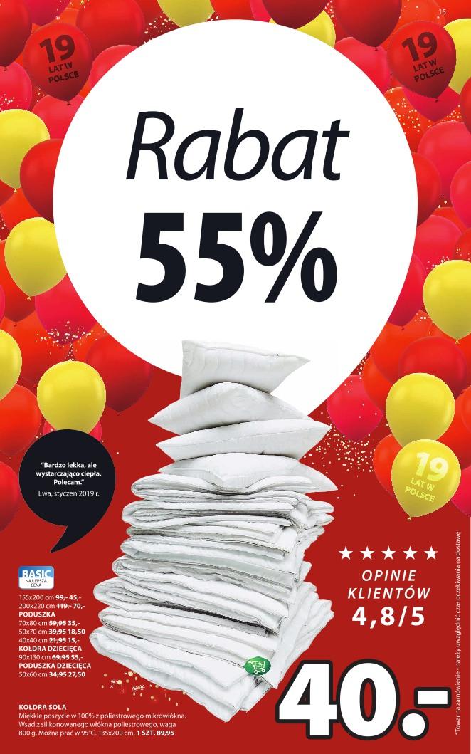 Gazetka promocyjna Jysk str. 15