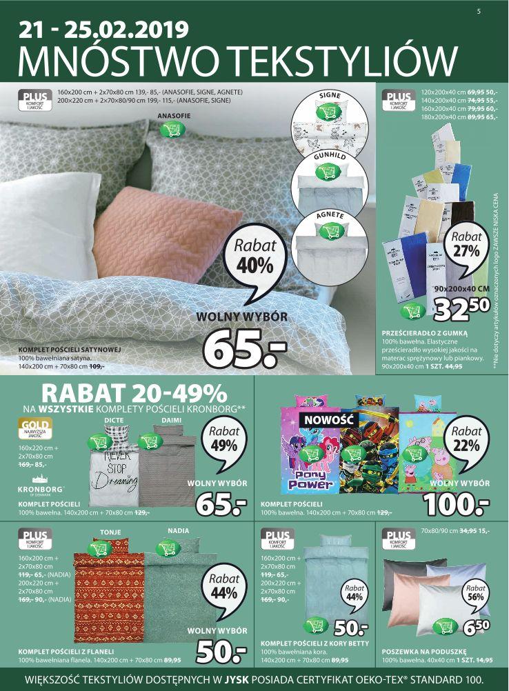 Gazetka promocyjna Jysk str. 5