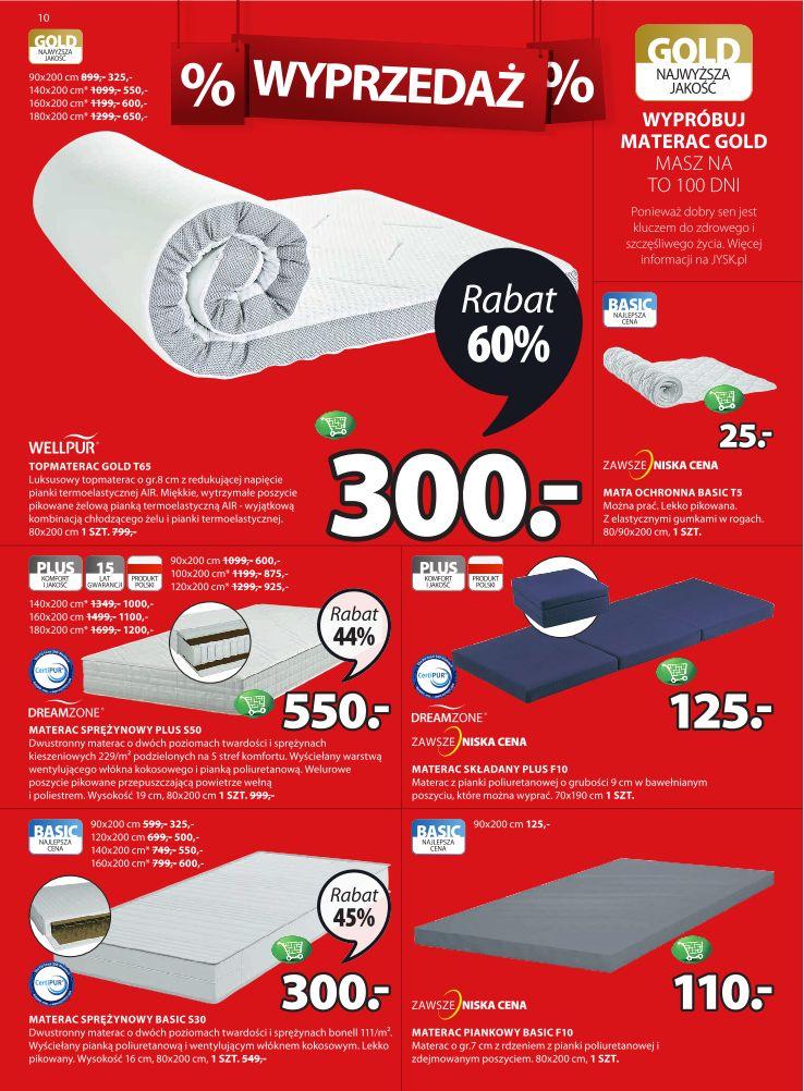 Gazetka promocyjna Jysk str. 10