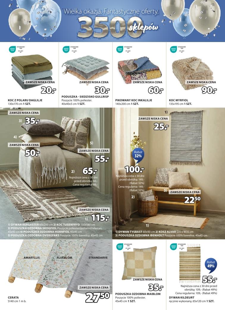 Gazetka promocyjna Jysk str. 15