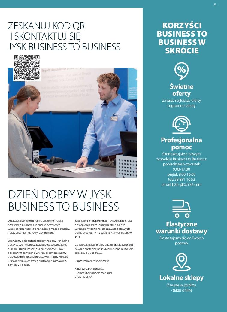Gazetka promocyjna Jysk str. 23