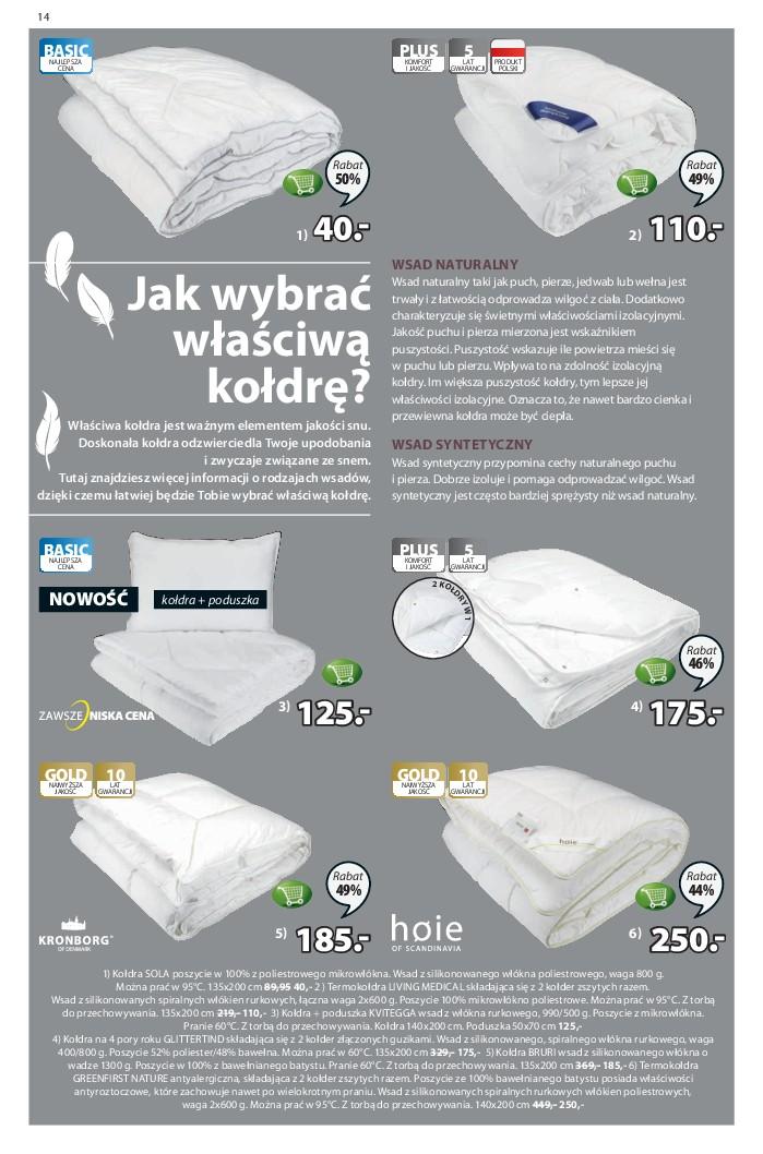 Gazetka promocyjna Jysk str. 14