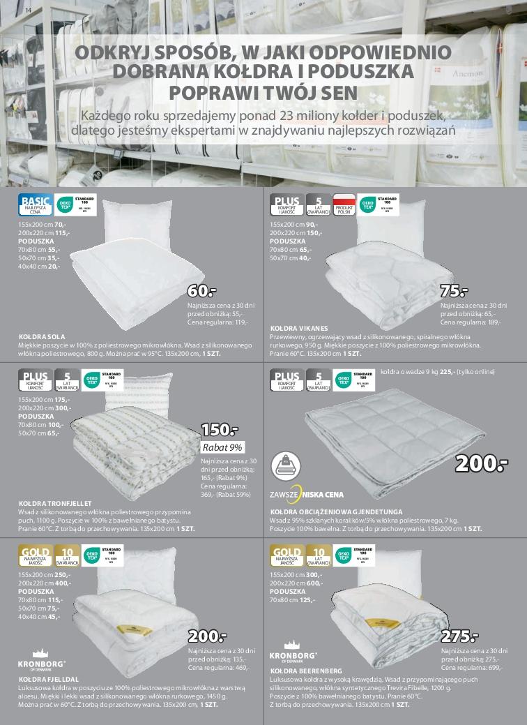 Gazetka promocyjna Jysk str. 14