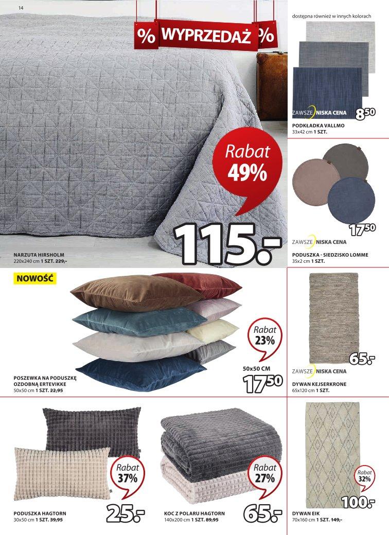 Gazetka promocyjna Jysk str. 14