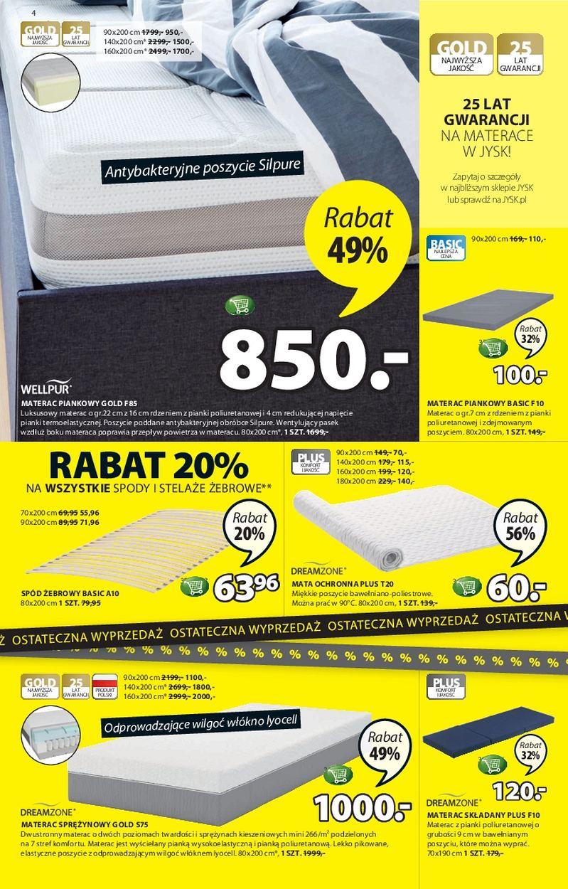Gazetka promocyjna Jysk str. 4