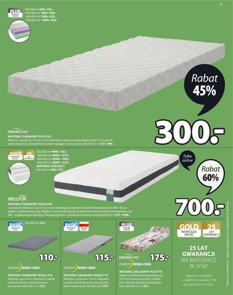 Gazetka promocyjna Jysk str. 15